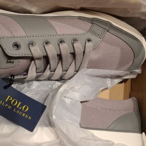 COPY - Polo by Ralph Lauren canvas sneakers 11.5 NIB Unworn In Box Brand New